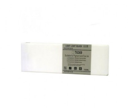Cartucho de Tinta Compatible Epson T6369 Negro Ultra Claro 700ml