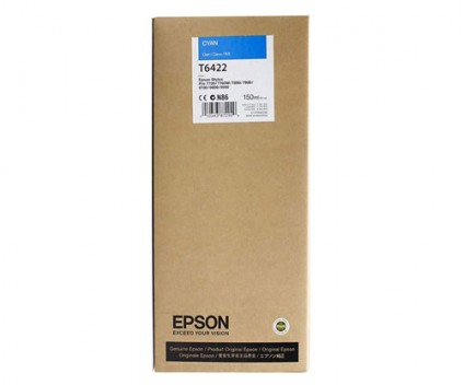 Cartucho de Tinta Original Epson T6422 Cyan 150ml