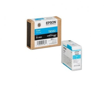 Cartucho de Tinta Original Epson T8502 Cyan 80ml