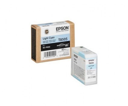 Cartucho de Tinta Original Epson T8505 Cyan Claro 80ml