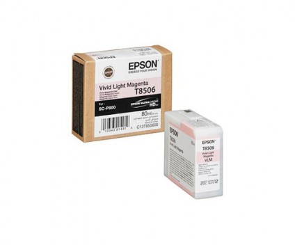 Cartucho de Tinta Original Epson T8506 Magenta Claro 80ml