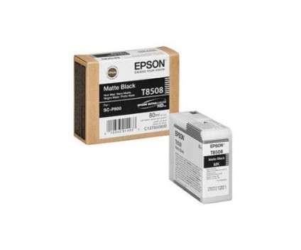 Cartucho de Tinta Original Epson T8508 Negro Mate 80ml