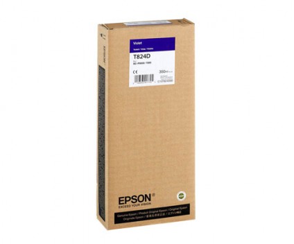 Cartucho de Tinta Original Epson T824D Purpura 350ml