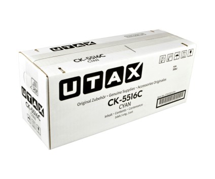 Cartucho de Toner Original Utax CK5516C Cyan ~ 10.000 Paginas