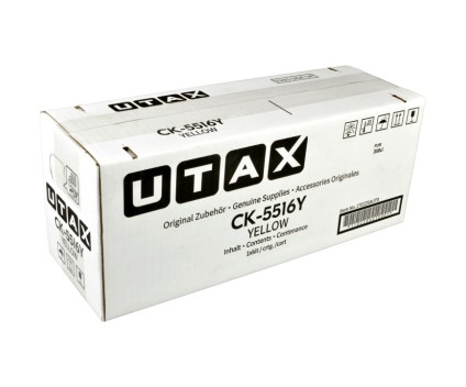 Cartucho de Toner Original Utax CK5516Y Amarillo ~ 10.000 Paginas