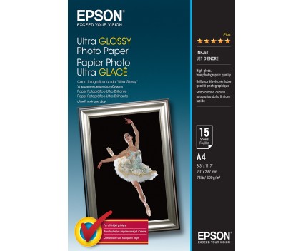 Papel Fotográfico Original Epson S041927 300 g/m² ~ 15 Pages 210mm x 297mm