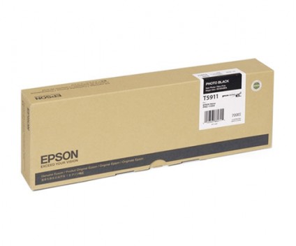 Cartucho de Tinta Original Epson T5911 Negro 700ml