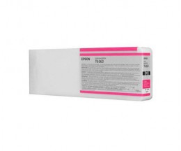 Cartucho de Tinta Compatible Epson T6363 Magenta Vivido 700ml