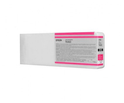 Cartucho de Tinta Compatible Epson T6363 Magenta Vivido 700ml