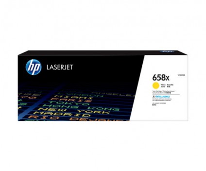 Cartucho de Toner Original HP 658X Amarillo ~ 28.000 Paginas