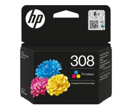 Cartucho de Tinta Original HP 308 Colores ~ 120 Paginas