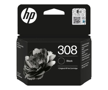 Cartucho de Tinta Original HP 308 Negro ~ 160 Paginas