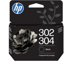 Cartucho de Tinta Original HP 302 / HP 304 Negro ~ 120 Paginas