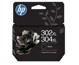 Cartucho de Tinta Original HP 302 XL / HP 304 XL Negro ~ 300 Paginas