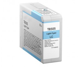 Cartucho de Tinta Compatible Epson T8505 Cyan Claro 80ml