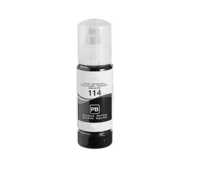 Cartucho de Tinta Compatible Epson T07B1 / 114 Negro Foto 70ml