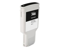 Cartucho de Tinta Compatible HP 746 Negro Photo 300ml