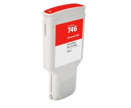 Cartucho de Tinta Compatible HP 746 Rojo 300ml