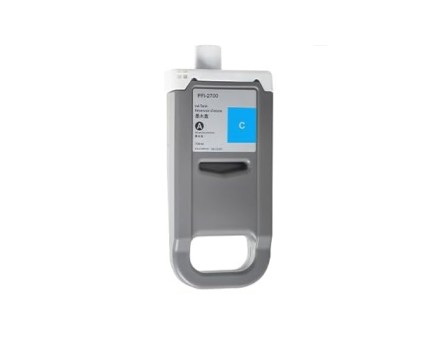 Cartucho de Tinta Compatible Canon PFI-2700 C Cyan 700ml