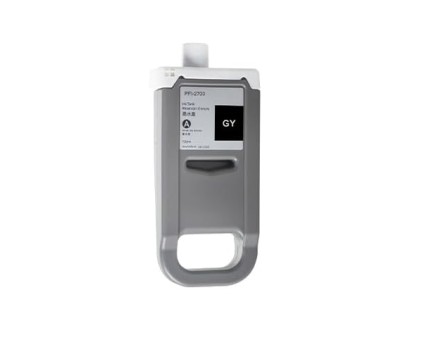 Cartucho de Tinta Compatible Canon PFI-2700 GY Gris 700ml