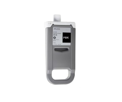Cartucho de Tinta Compatible Canon PFI-2700 PBK Negro Foto 700ml