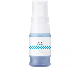 Cartucho de Tinta Compatible Canon GI-55 Cyan 40ml