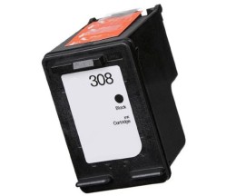 Cartucho de Tinta Compatible HP 308 Negro ~ 320 Paginas