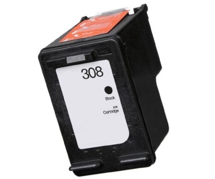 Cartucho de Tinta Compatible HP 308 Negro ~ 320 Paginas