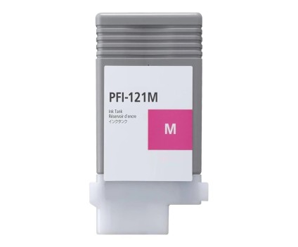 Cartucho de Tinta Compatible Canon PFI-121 Magenta 130ml