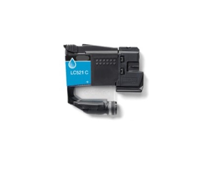 Cartucho de Tinta Compatible Brother LC-521 C Cyan ~ 500 Paginas