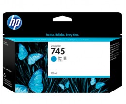 Cartucho de Tinta Original HP 745 Cyan 130ml