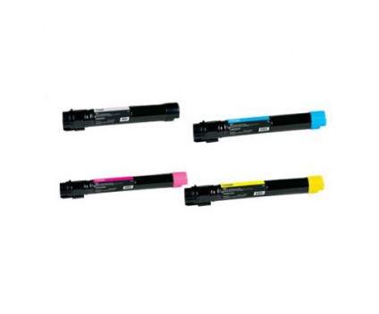 4 Cartuchos de Toneres Compatibles, Lexmark C950X Negro + Colores ~ 38.000 / 24.000 Paginas