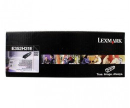 Cartucho de Toner Original Lexmark E352H31E Negro ~ 6.000 Paginas