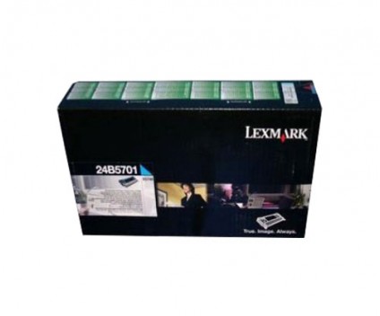 Cartucho de Toner Original Lexmark 24B5701 Cyan ~ 10.000 Paginas