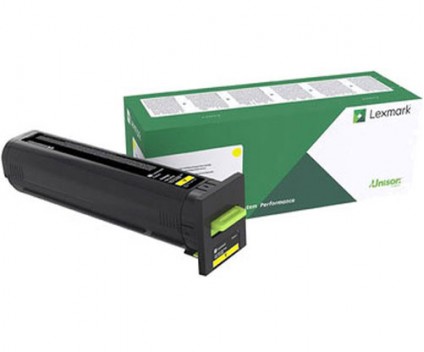 Cartucho de Toner Original Lexmark 72K20Y0 Amarillo ~ 8.000 Paginas