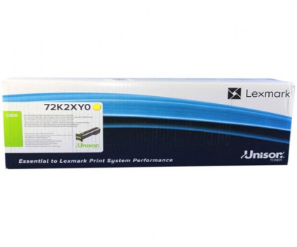 Cartucho de Toner Original Lexmark 72K2XY0 Amarillo ~ 22.000 Paginas
