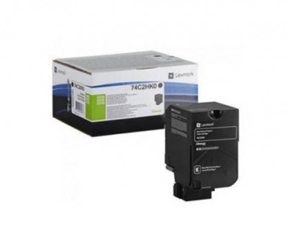 Cartucho de Toner Original Lexmark 74C2HK0 Negro ~ 20.000 Paginas