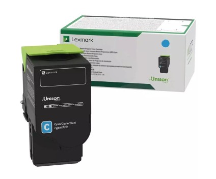 Cartucho de Toner Original Lexmark 75M20C0 Cyan ~ 2.000 Paginas