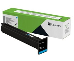 Cartucho de Toner Original Lexmark 24B7582 Cyan ~ 46.900 Paginas