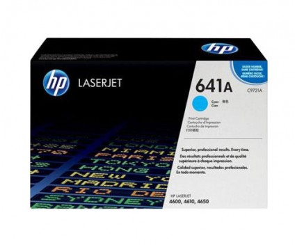 Cartucho de Toner Original HP 641A Cyan ​~ 8.000 Paginas