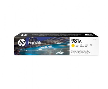 Cartucho de Tinta Original HP 981A Amarillo ~ 6.000 Paginas