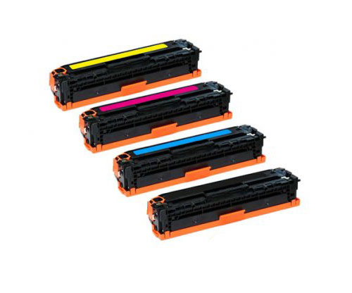 4 Cartuchos de Toneres Compatibles, HP 410X Negro + Colores ~ 6.500 / 5.000 Paginas