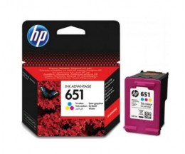 Cartucho de Tinta Original HP 651 Cor ~ 300 Paginas