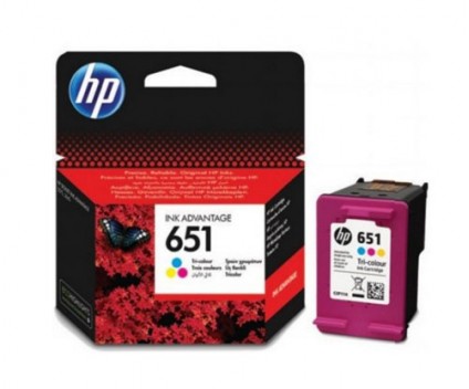 Cartucho de Tinta Original HP 651 Cor ~ 300 Paginas