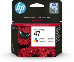 Cartucho de Tinta Original HP 47 Colores ~ 700 Paginas