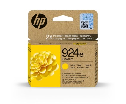 Cartucho de Tinta Original HP 924e Amarillo ~ 800 Paginas