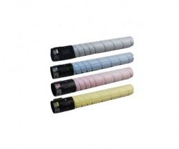 4 Cartuchos de Toneres Compatibles, Konica Minolta A11GX51 Negro + Colores ~ 29.000 / 26.000 Paginas