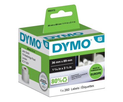 Cinta Original DYMO 1983172 36mm x 89mm