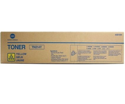 Cartucho de Toner Original Konica Minolta A0D7254 Amarillo ~ 18.500 Paginas
