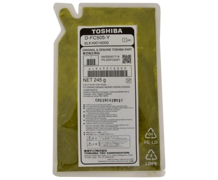 Desarrollador Original Toshiba D-FC505-Y Amarillo